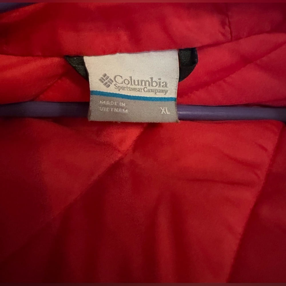Columbia Girls' Powder Lite Red Puffer Jacket with Hood Size XL (18/20) - Picture 11 of 14
